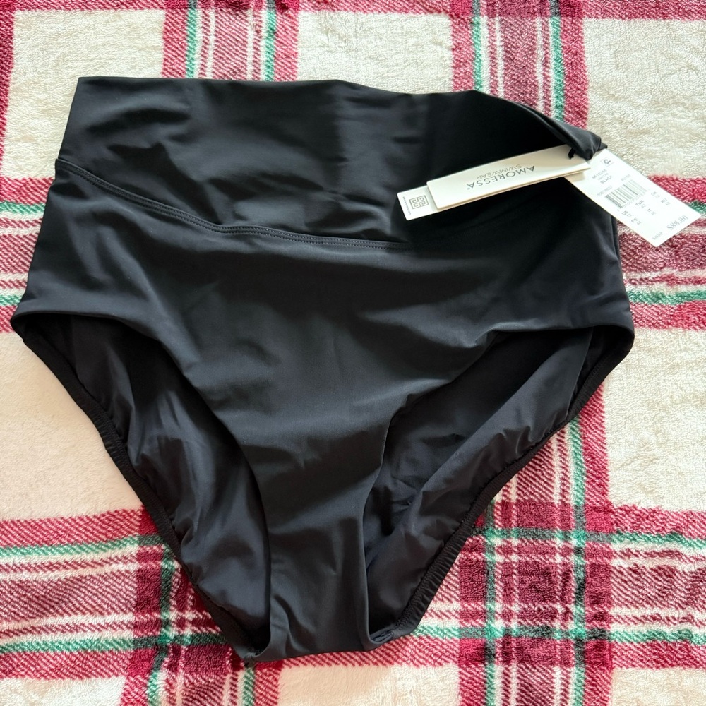 NWT AMORESSA Martini Brief Bikini Swim Bottom SIZE 12